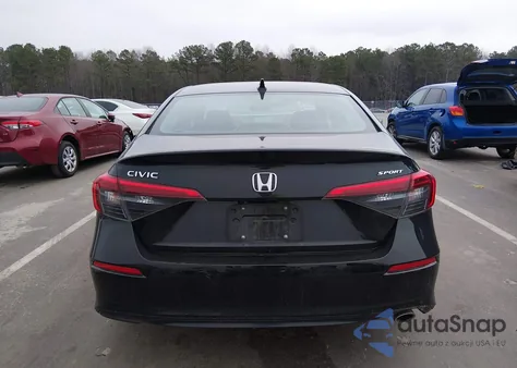 2023 Honda Civic Sport из США, поврежденный, VIN 2HGFE2F59PH544191